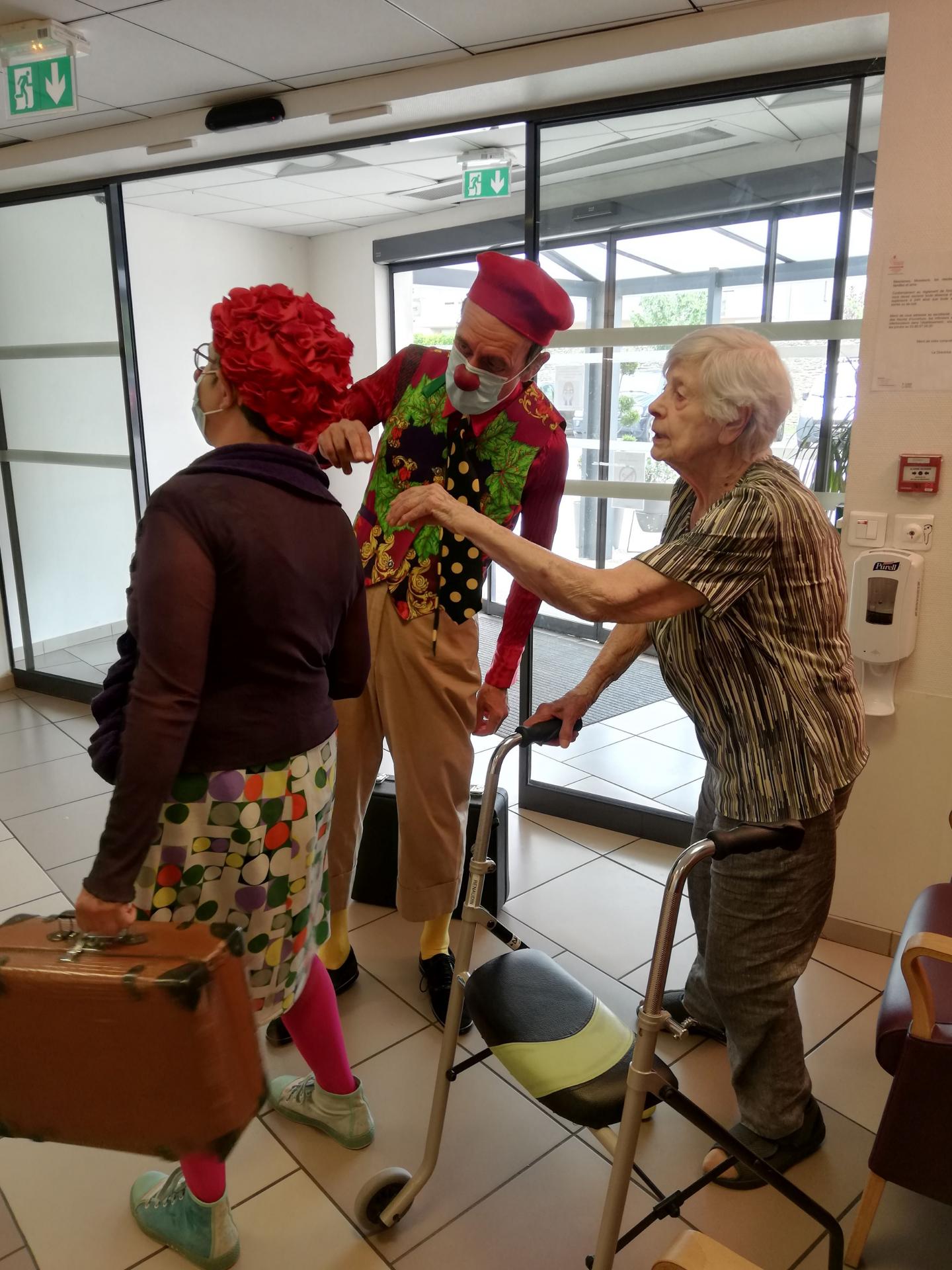 Clowns en milieu de soins