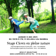 Stage clown en pleine nature